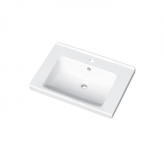 Keramické umývadlo Myjoys Harmonia 65 - biele  - 