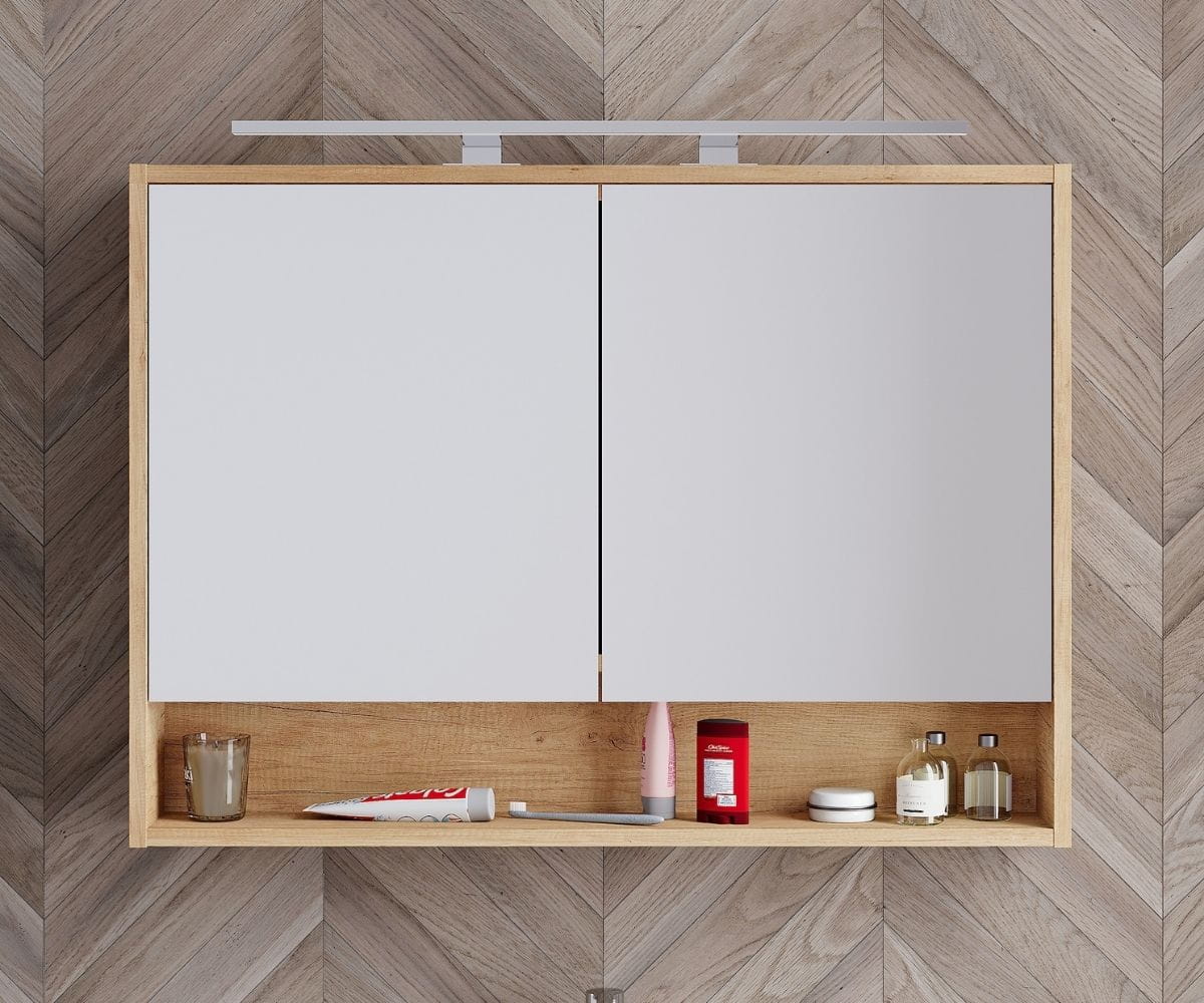 LED osvetlenie na zrkadlovej skrinke FOCUS GA2OE 80