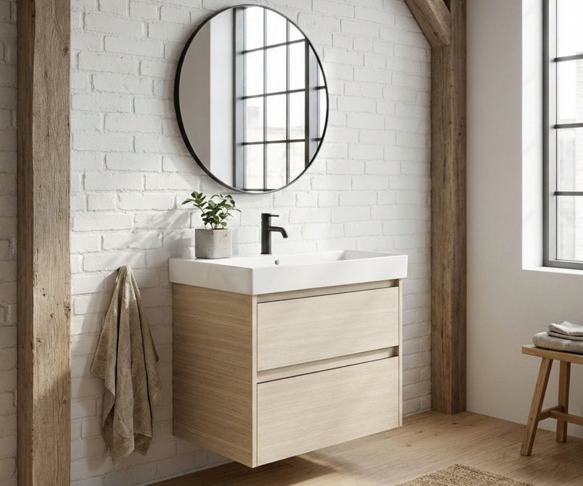 Umývadlová skříňka BONO SZZ2 100 s umývadlom Glance