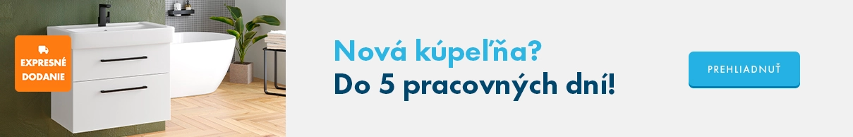 Expresné kúpeľňové sety - dodanie do 5 pracovných dní