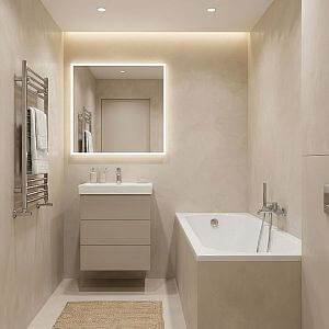 Aký nábytok je ideálny do panelákovej kúpeľne?