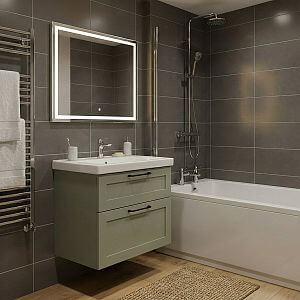 Aký nábytok je ideálny do panelákovej kúpeľne?