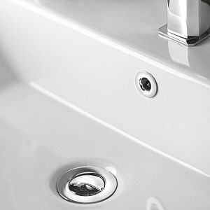 Krytka prepadu chrom - priemer otvoru 13 mm
