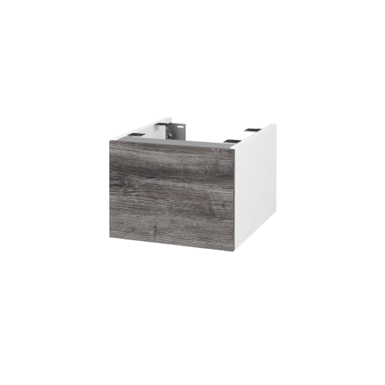 Doplňková skříňka pod desku DSD SZZ1 40 (výška 30 cm)  - D01 Beton - D04 Dub - Ne