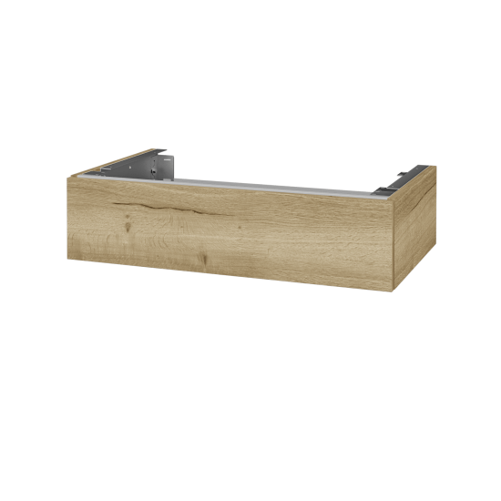 Doplnková skrinka pod dosku DSD SZZ 70 (výška 20 cm)  - N01 Biela lesk - D23 Herkules - Ne