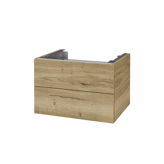 Doplnková skrinka pod dosku DSD SZZ2 60 (výška 40 cm)  - N01 Biela lesk - Ne