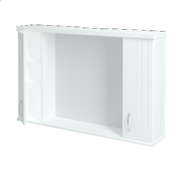 Dvojdverová zrkadlová skrinka DREJA GA2OE 105 