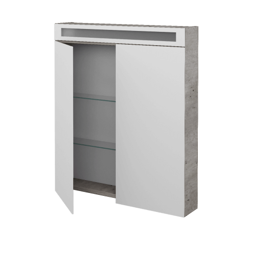 Dvojdverová zrkadlová skrinka MAX GA2O 70 