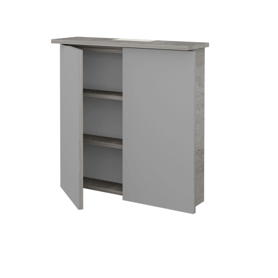 Dvojdverová zrkadlová skrinka SANI GA2O 70 