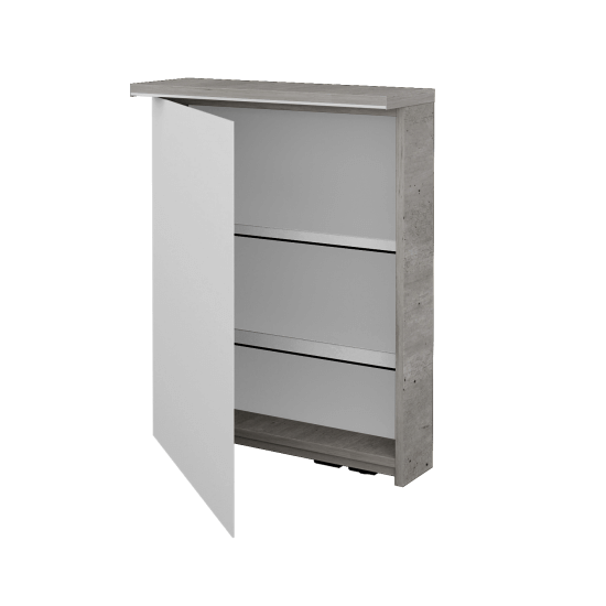 Jednodverová zrkadlová skrinka ASTON GAOE 60 