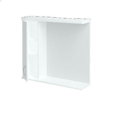 Jednodverová zrkadlová skrinka DREJA GAOE 75 