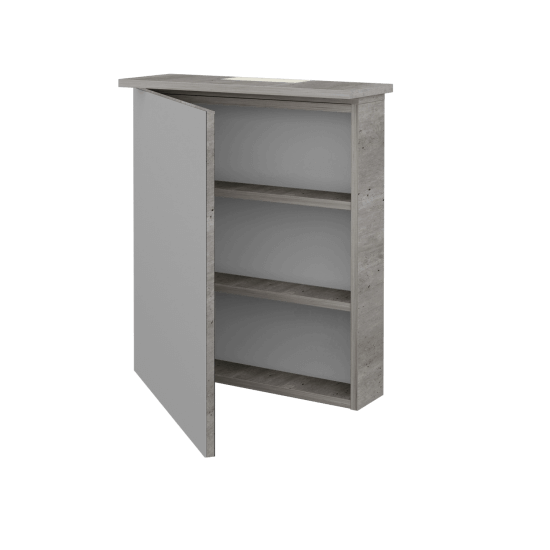 Jednodverová zrkadlová skrinka SANI GAO 60 