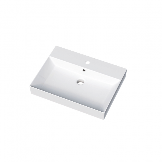 Keramické umývadlo Myjoys Glance 60 - biele 