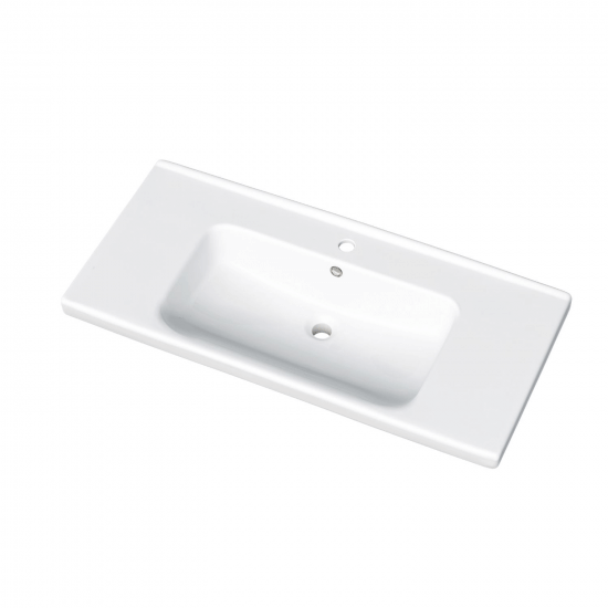 Keramické umývadlo Myjoys Harmonia 100 - biele 