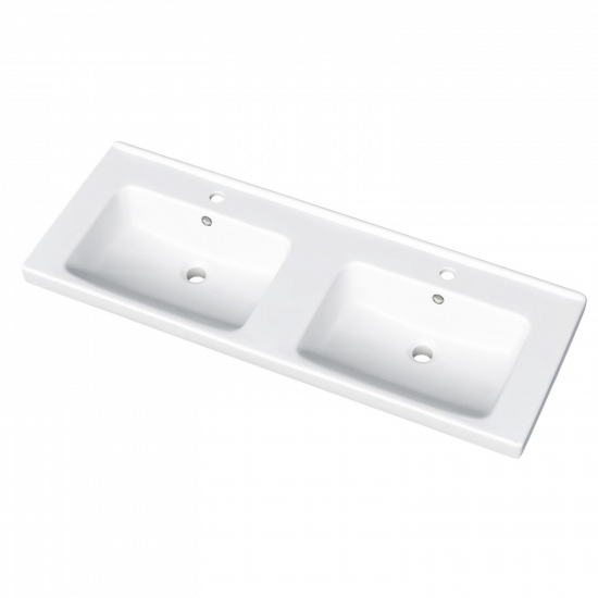 Keramické umývadlo Myjoys Harmonia 125 - biele 