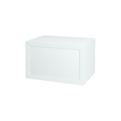 Koupelnová přídavná skříň STORM 60 ZZ S FC  - L01 Biela vysoký lesk