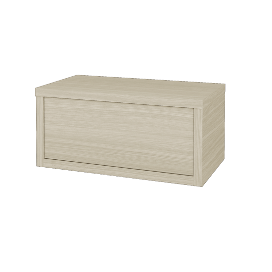 Koupelnová skříňka STORM SZZ 80 bez umyvadla - D04 Dub - M01 Bílá mat