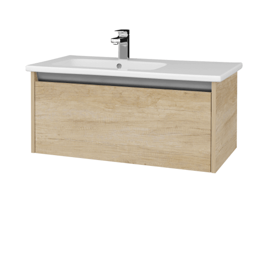 Kúpeľňová skriňa BONO SZZ 90 (umývadlo Euphoria) 