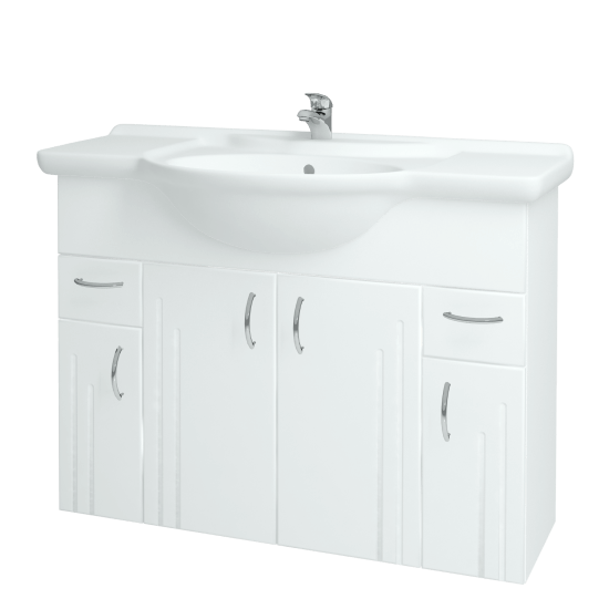 Kúpeľňová skriňa DREJA SZD4Z2 105 