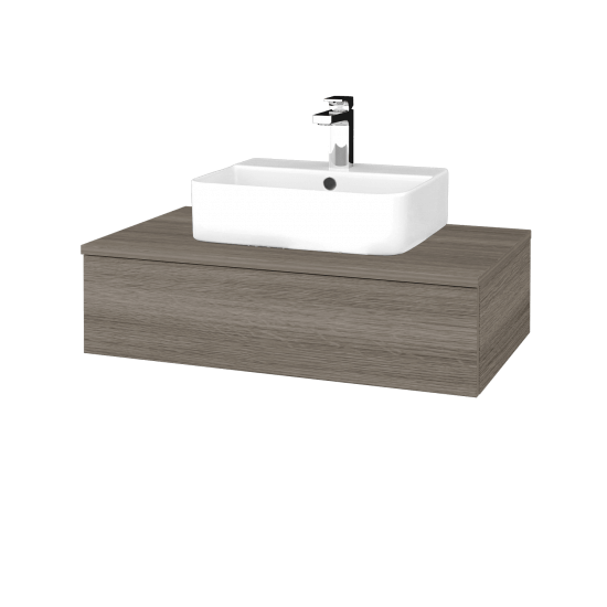 Kúpeľňová skrinka MODULE SZZ 80 umývadlo Joy 3 - D03 Cafe - D24 Ohio - Nie