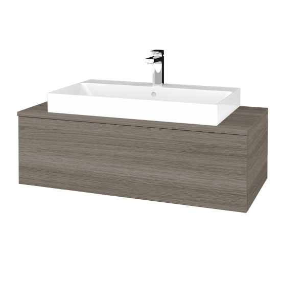 Kúpeľňová skrinka MODULE SZZ1 100 umývadlo Glance - D03 Cafe - D23 Herkules - Nie