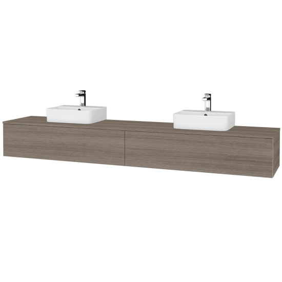 Kúpeľňová skrinka MODULE SZZ12 240 umývadlo Joy 3 - D03 Cafe - D24 Ohio - Nie