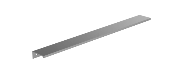 Nábytková úchytka T05 – brúsený nikel, 470 mm 