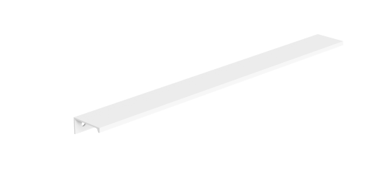 Nábytková úchytka T08 – biela matná, 216 mm 