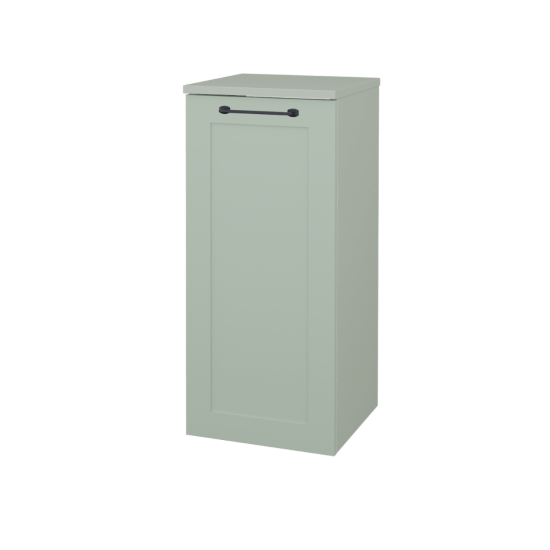 Nízka kúpeľňová skrinka PORTO SND 35  - L20 Mint Grey vysoký lesk - L20 Mint Grey vysoký lesk - Levé
