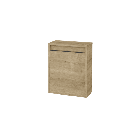 Nízka kúpeľňova skrinka VISIT SND 40  - D09 Arlington - Úchytka T33 - čierna mat - D05 Oregon - Levé - Nie