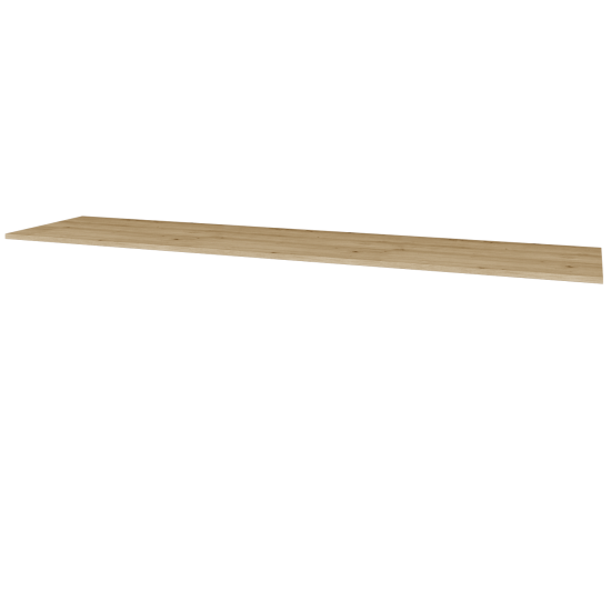 Odkladacia doska ODD 200 (hr. 18 mm)  - D25 Teak