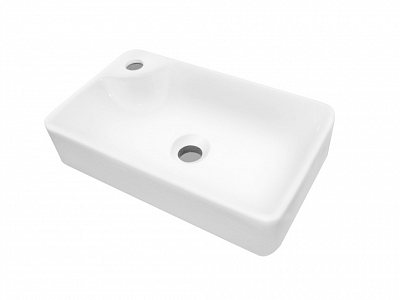 Q 44 keramické umývadlo - BIELE 
