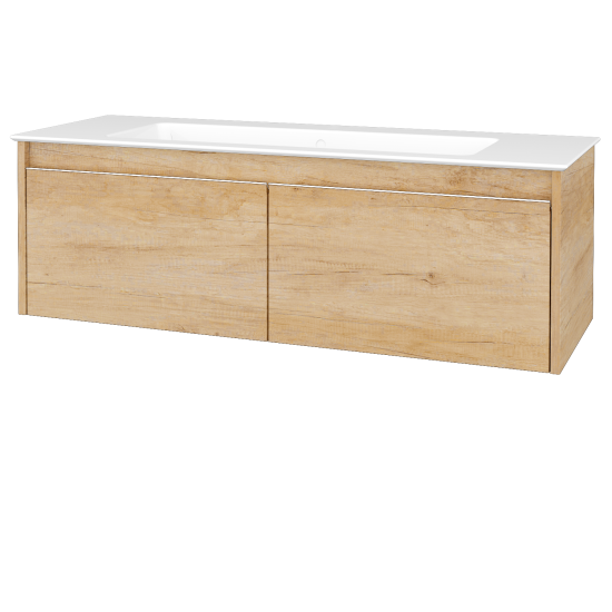 Skrinka pod umývadlo BONO SZZ2 120  - D15 Nebraska - D15 Nebraska