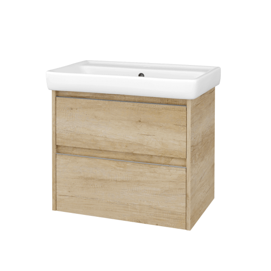 Skrinka pod umývadlo BONO SZZ2 70 (umývadlo Q)  - D15 Nebraska - D15 Nebraska