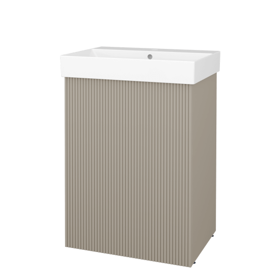 Skrinka pod umývadlo  SUD 60  - L01 Biela vysoký lesk - L01 Biela vysoký lesk