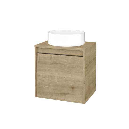 Skrinka pod umývadlo VISIT SZD 50  - D09 Arlington - Úchytka T33 - D09 Arlington