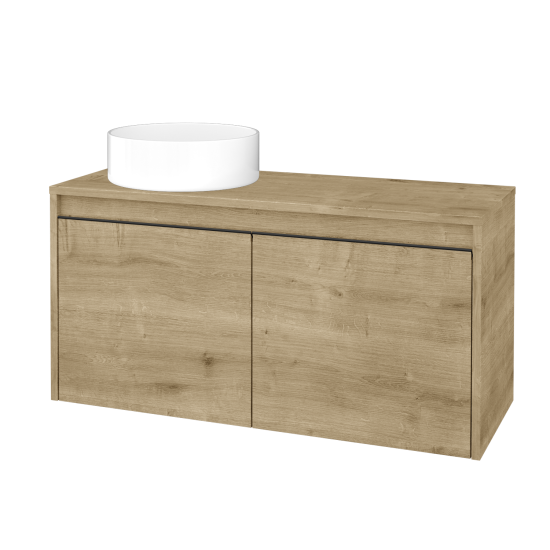 Skrinka pod umývadlo VISIT SZD2 100  - D09 Arlington - Úchytka T33 - D09 Arlington