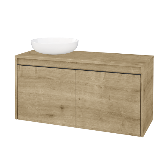 Skrinka pod umývadlo VISIT SZD2 100  - D09 Arlington - Úchytka T33 - D09 Arlington