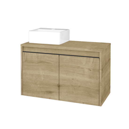 Skrinka pod umývadlo VISIT SZD2 80  - D09 Arlington - Úchytka T33 - D09 Arlington