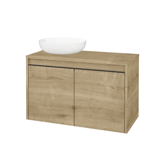 Skrinka pod umývadlo VISIT SZD2 80  - D09 Arlington - Úchytka T33 - D09 Arlington