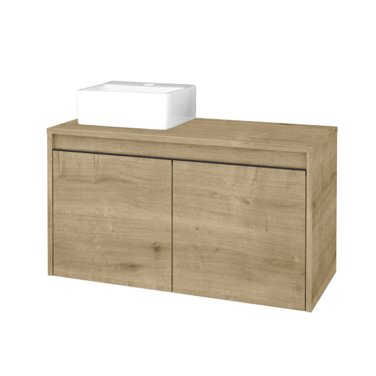 Skrinka pod umývadlo VISIT SZD2 90  - D09 Arlington - Úchytka T33 - D09 Arlington