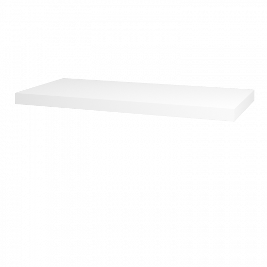 Umývadlová doska DPU CS II  - M01 Biela mat - Požadovaná šířka - Áno