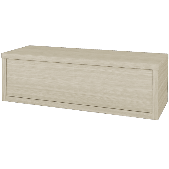 Umývadlová skrinka STORM SZZ2 120  - D04 Dub - D25 Teak - Levé