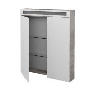 Dvojdverová zrkadlová skrinka AIR GA2NOE 70 