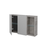 Dvojdverová zrkadlová skrinka AVANTI GA2EOP 80 