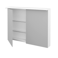 Dvojdverová zrkadlová skrinka MAJESTY GA2OE 100 