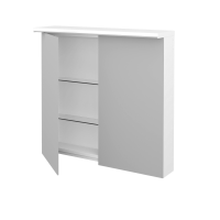 Dvojdverová zrkadlová skrinka MAJESTY GA2OE 80 