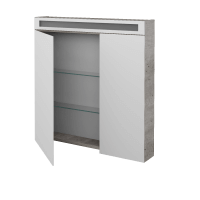 Dvojdverová zrkadlová skrinka MAX GA2NO 80 