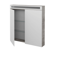 Dvojdverová zrkadlová skrinka MAX GA2O 80 