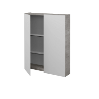 Dvojdverová zrkadlová skrinka PREMIUM GA2E 60 